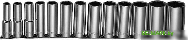 Набор торцевых головок Jonnesway S05HD4113S (13 предметов) - фото