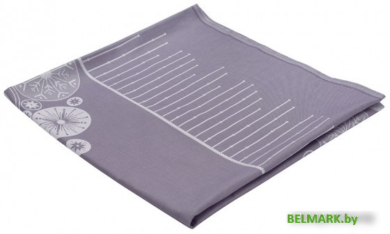 Скатерть Tkano New Year Essential TK21-TC0026 (фиолетово-серый/ледяные узоры) - фото2