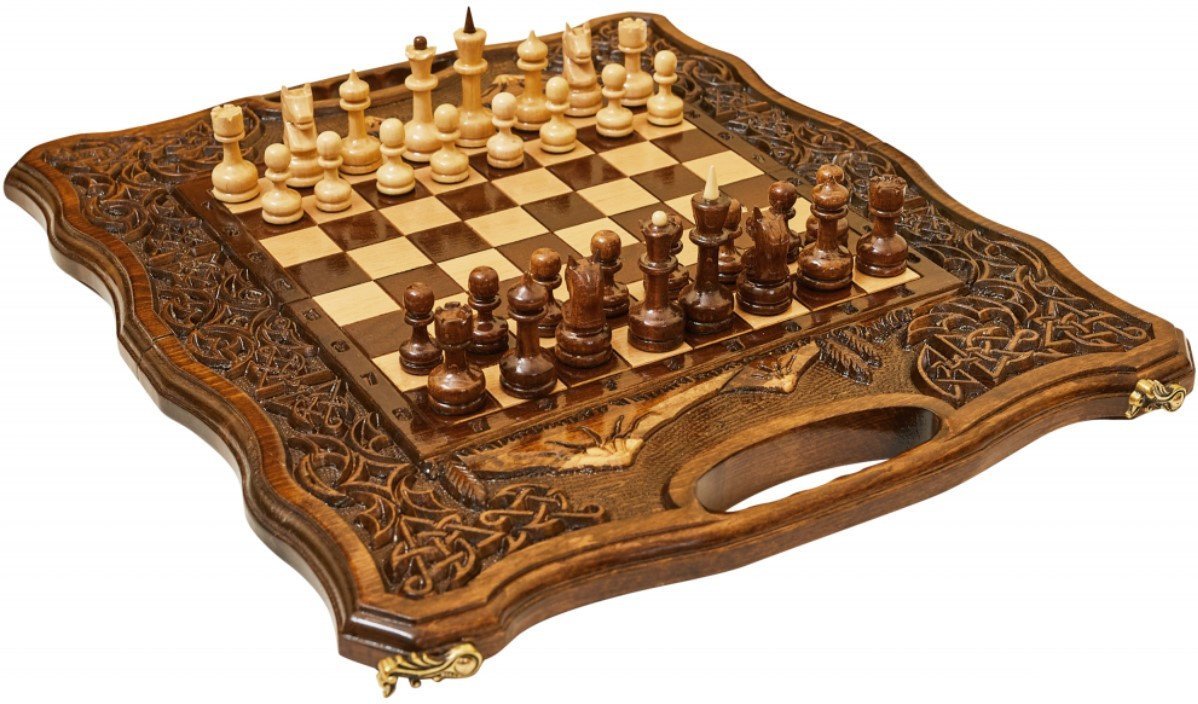 Шахматы/шашки/нарды Haleyan Арарат 2 40 kh143-4 - фото