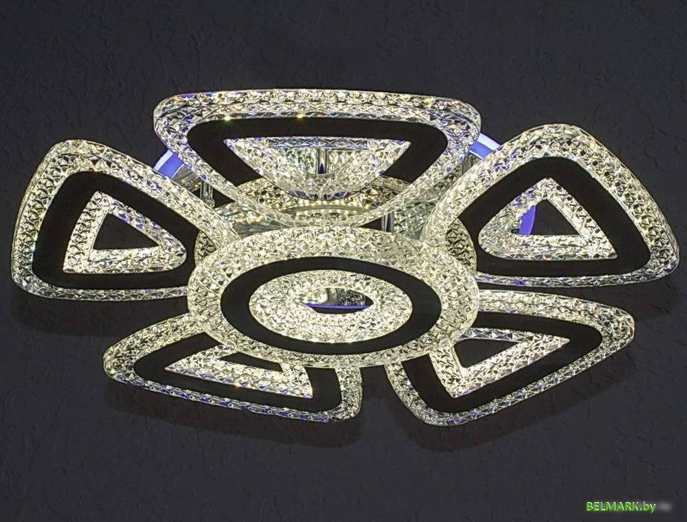 Припотолочная люстра Aitin Pro K39991-5+1+1 (хром) - фото2