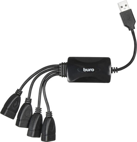 USB-хаб Buro BU-HUB4-0.3-U2.0-Splitter - фото
