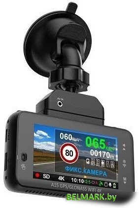 Видеорегистратор-GPS информатор (2в1) Sho-Me A15 4K - фото