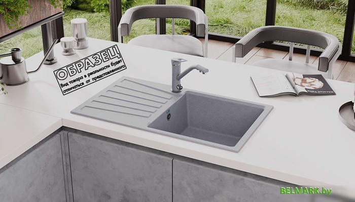 Кухонная мойка Ulgran U-703 (308 черный) - фото2