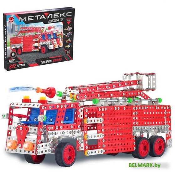 Конструктор Unicon Пожарная машина 874062 - фото2