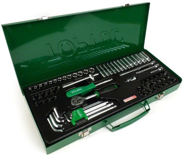 Набор торцевых головок и бит Toptul GCAD7202 72 предмета - фото2