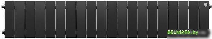 Биметаллический радиатор Royal Thermo PianoForte 200 Noir Sable (20 секций) - фото2