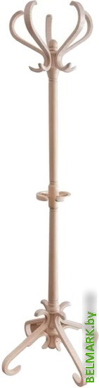 Вешалка для одежды Мебелик В 10Н (белый ясень) - фото