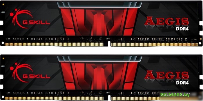 Оперативная память G.Skill Aegis 2x8GB DDR4 PC4-25600 F4-3200C16D-16GIS - фото
