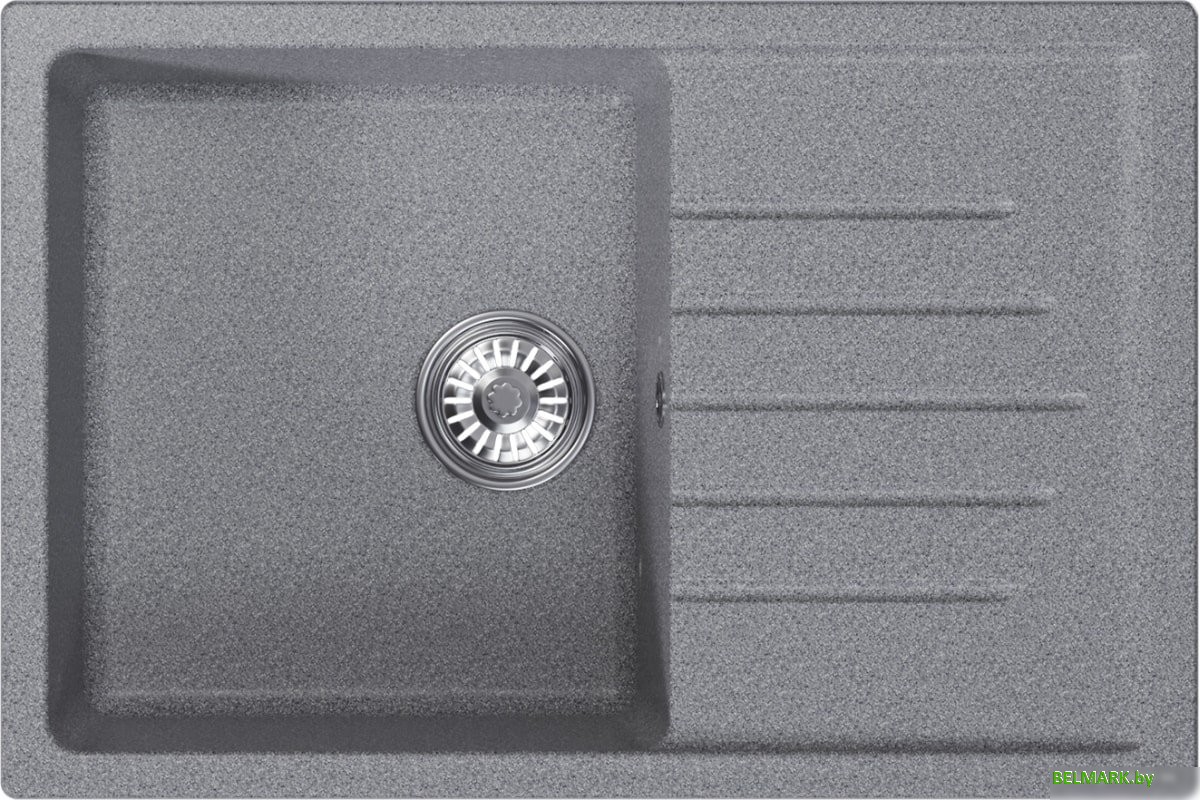 Кухонная мойка Mixline ML-GM19 551983 (темно-серый) - фото