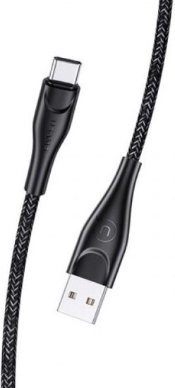 Кабель Usams USB Type-A - USB Type-C US-SJ398 (3 м, черный) - фото