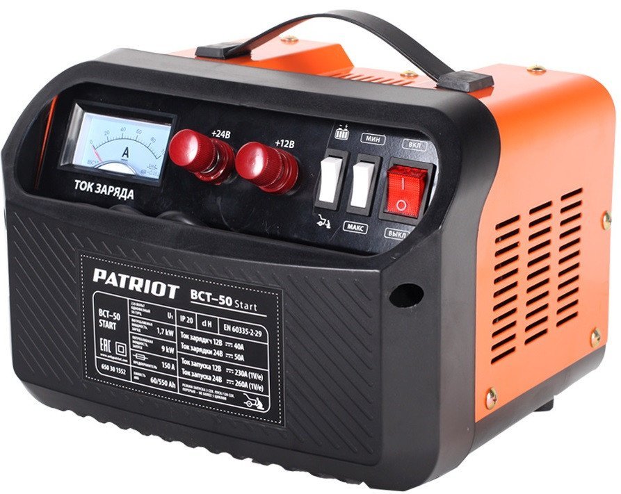 Пуско-зарядное устройство Patriot BCT 50 Start - фото