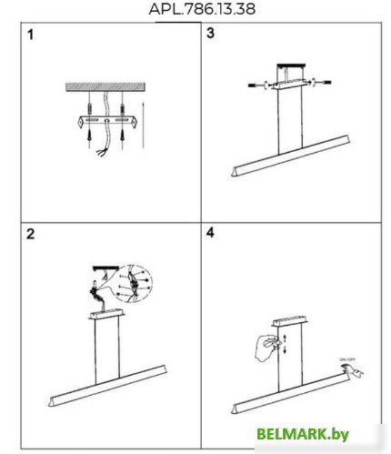 Подвесная люстра Aployt APL.786.13.38 - фото2