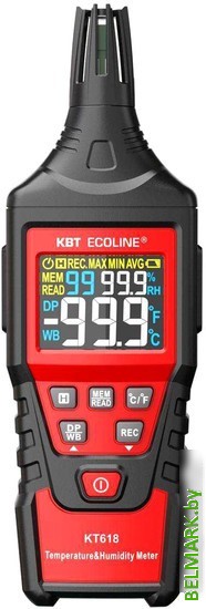 Термогигрометр КВТ KT618 Ecoline - фото