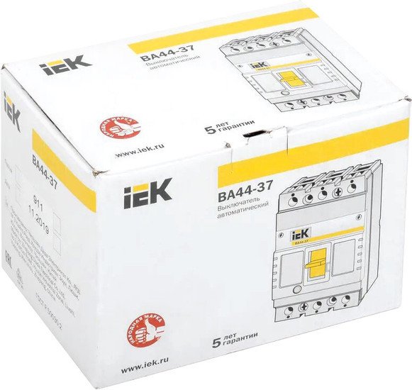 IEK ВА 44-37 3P 315A 35kA SVA4410-3-0315-35 - фото2