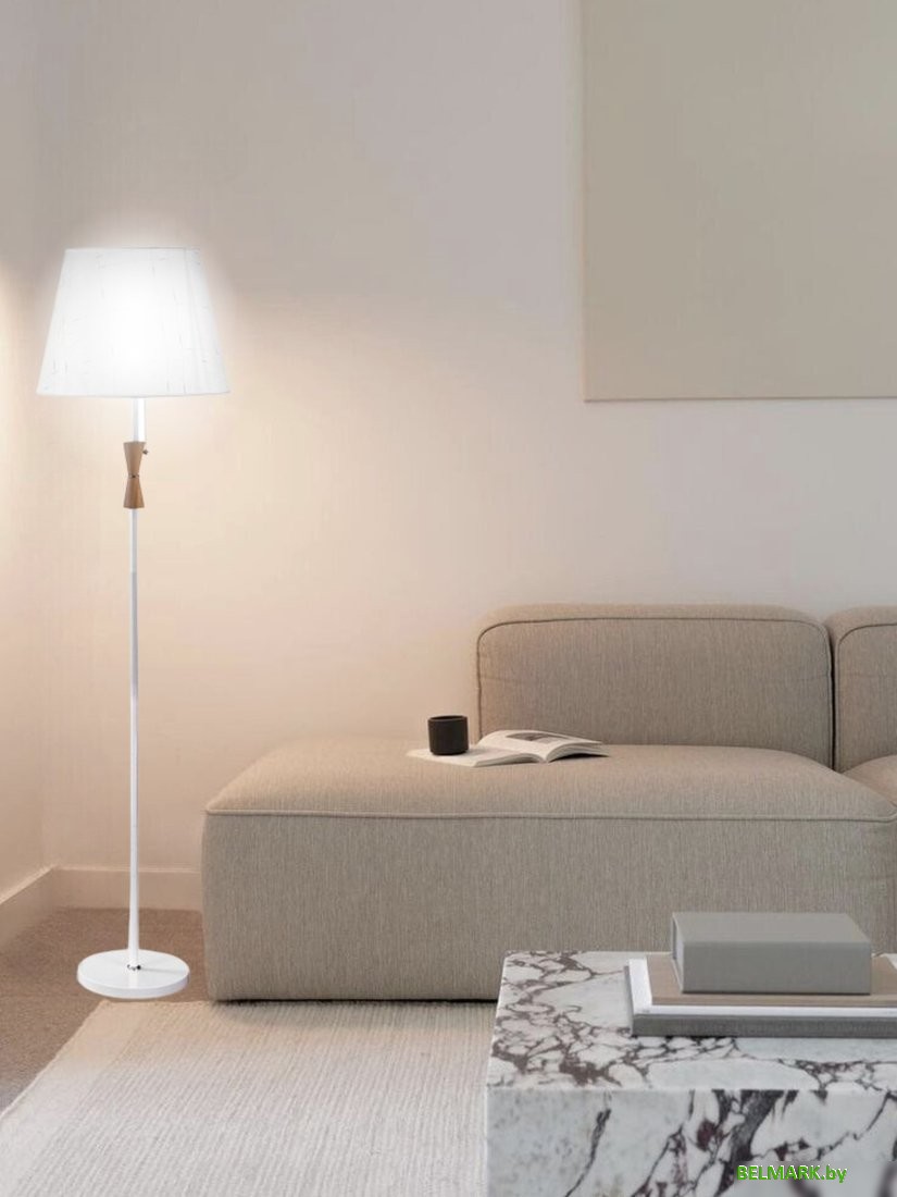 Торшер Aitin Pro НТБ 05-40-103 1905 (белый) - фото2