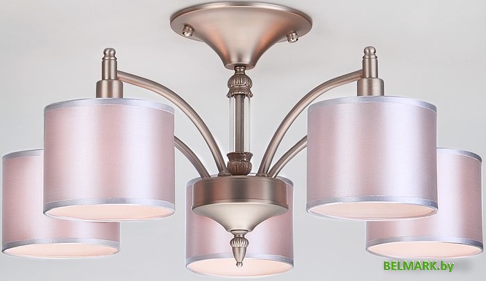 Люстра Евросвет 60080/5 (никель) - фото