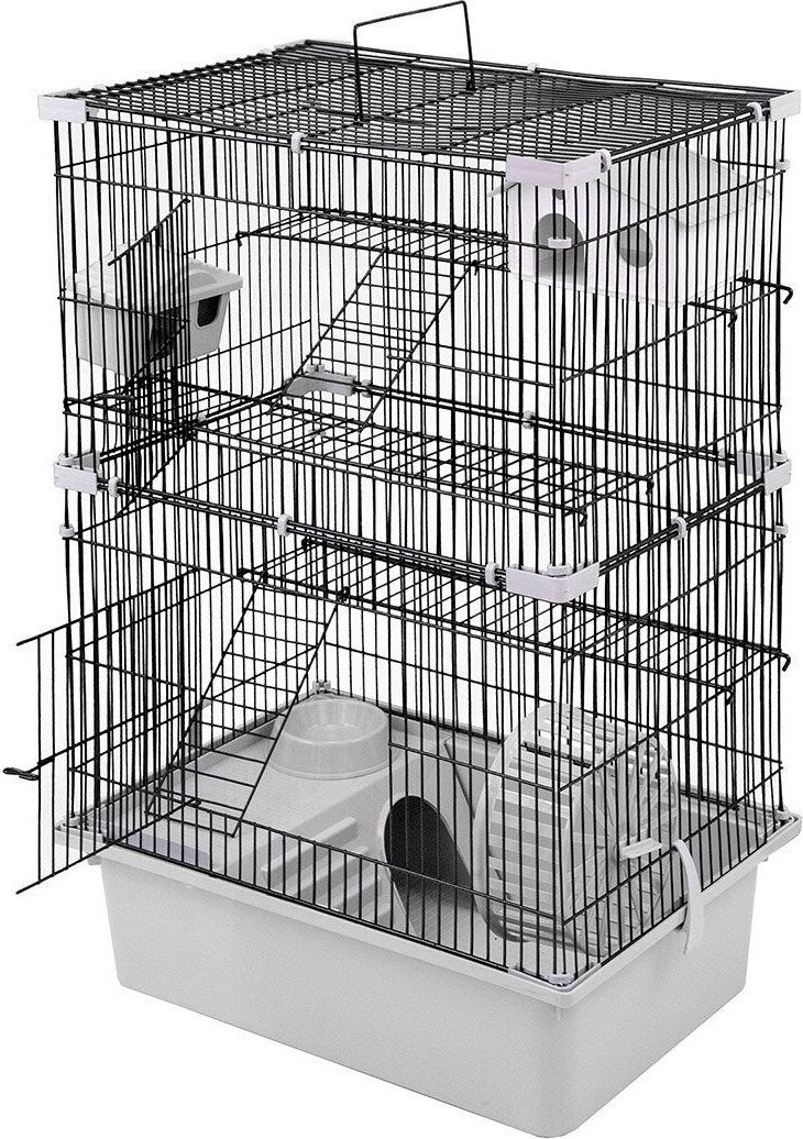 Клетка ЕСО Рикки 43112св-сер-черн - фото2