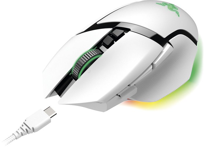 Игровая мышь Razer Basilisk V3 Pro Mercury White - фото2