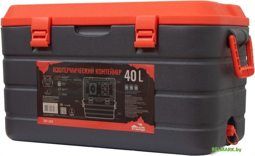 Термобокс TRAMP TRP-059 40л (черный/оранжевый) - фото2