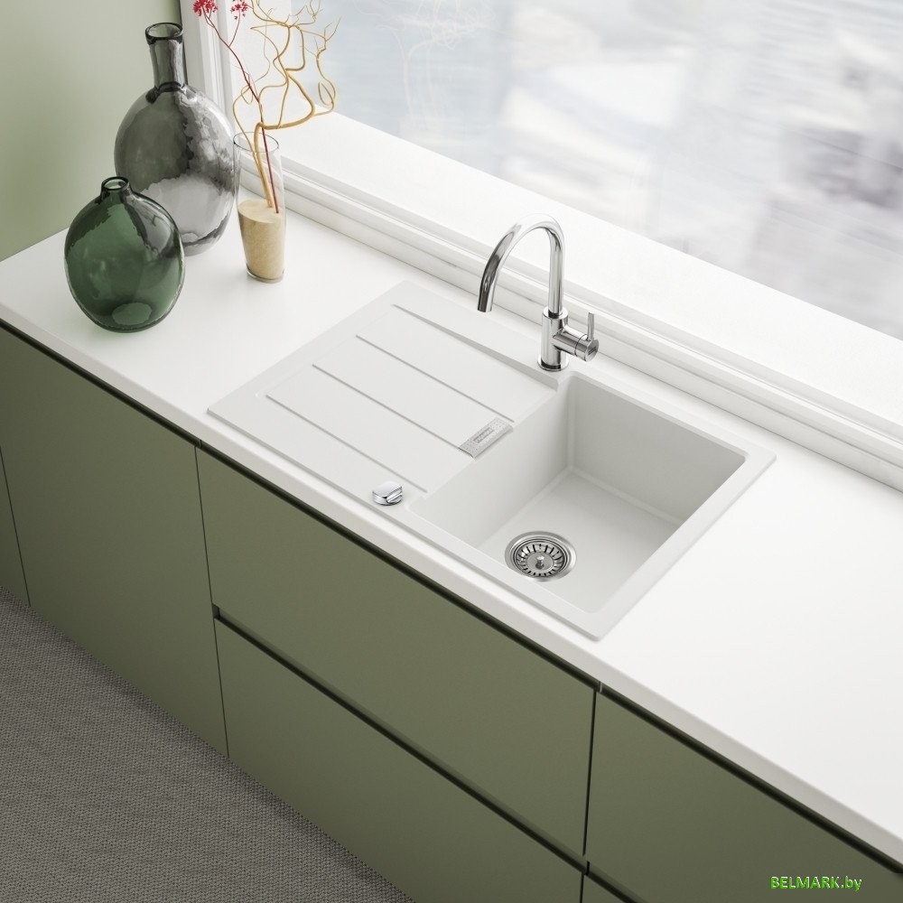 Кухонная мойка Franke Sirius 2.0 S2D 611-78 143.0612.628 (полярный белый) - фото2