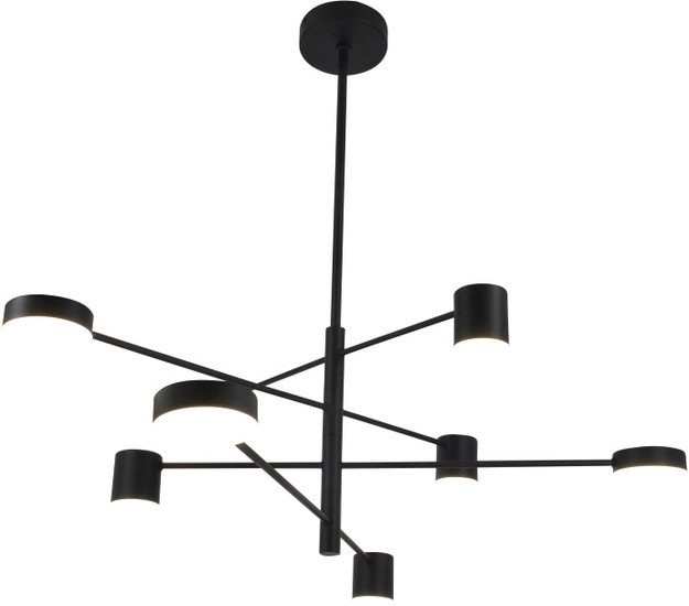 Подвесная люстра Mirastyle Диод XL-21016/4+4 BK - фото