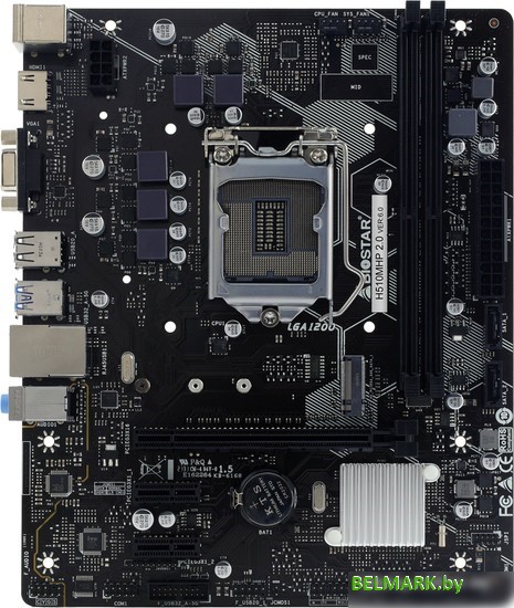Материнская плата BIOSTAR H510MHP 2.0 Ver. 6.0 - фото
