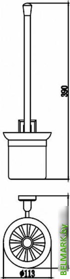 Ершик для унитаза Savol S-009594 - фото2