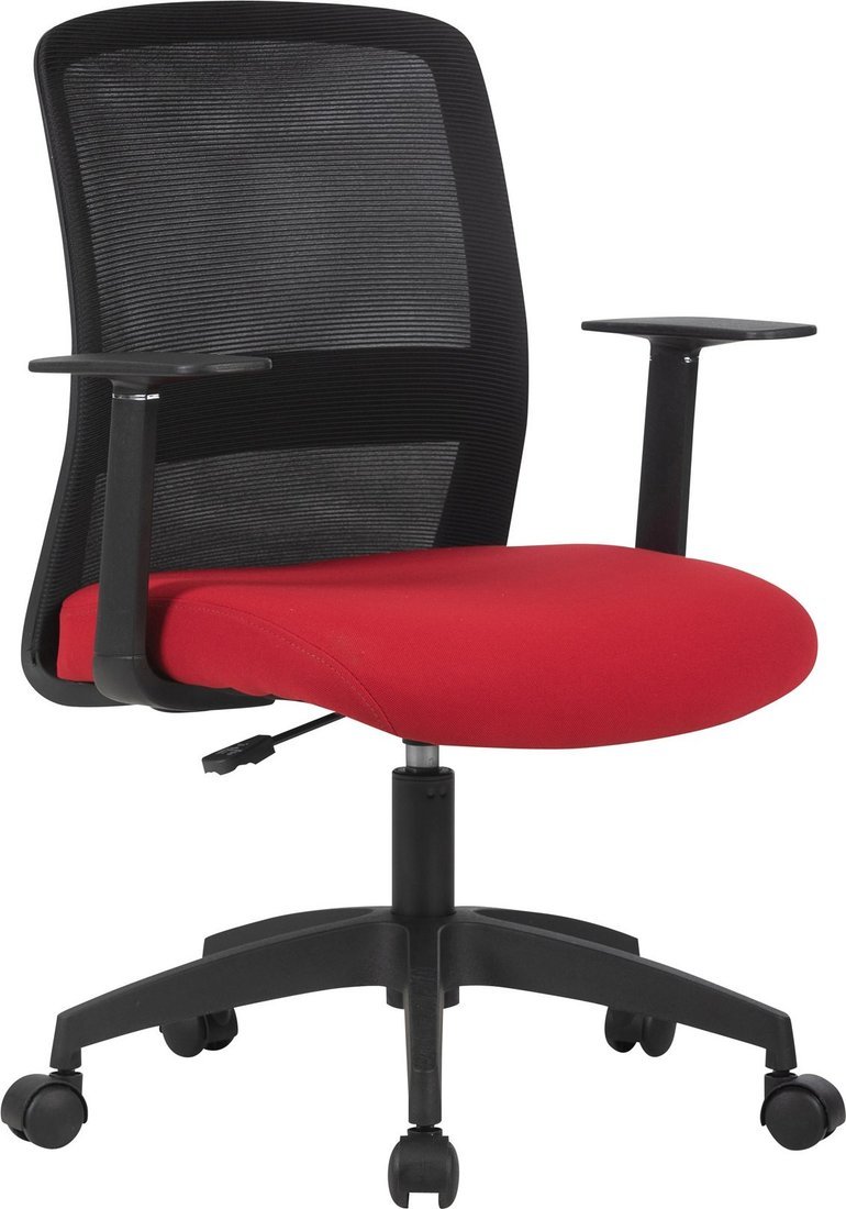 Офисное кресло CACTUS CS-MC333-BKRD (черный/темно-красный) - фото