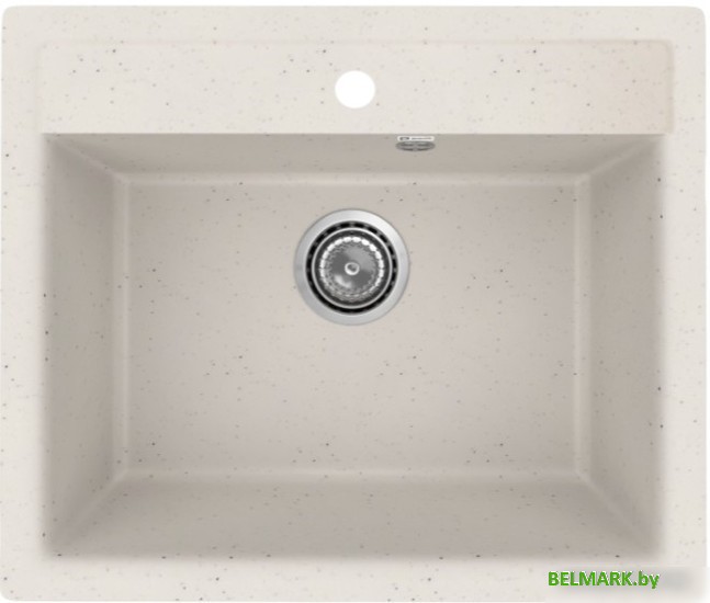 Кухонная мойка Practik PR-M 565-001 (белый камень) - фото