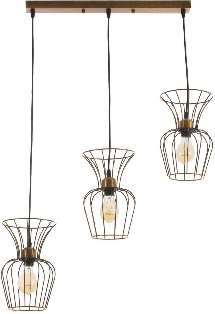 Подвесная люстра BayerLux Фрейя 9626329 (золото) - фото