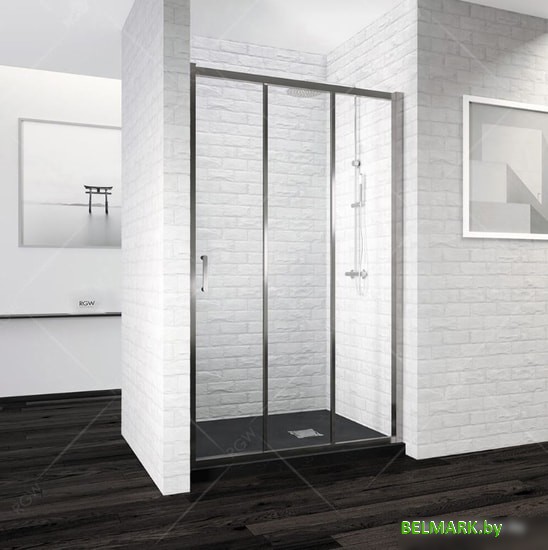 Душевая дверь RGW PA-13 140 (хром/прозрачное стекло) - фото2