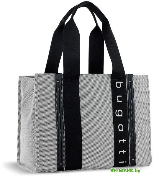 Женская сумка Bugatti Ambra 49539101 (серый/черный) - фото2