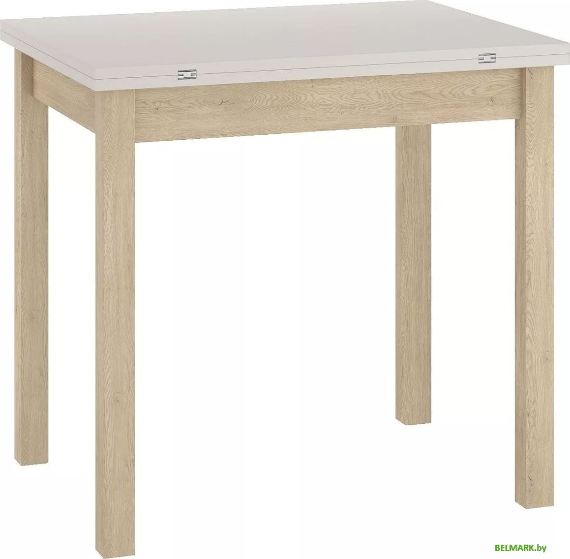 Кухонный стол Signal Flip 60-120/80 (кашемир/дуб кремона) - фото