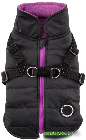 Шлейка-жилетка Puppia Mountaineer II PAPD-VT1366-BK-S (черный) - фото