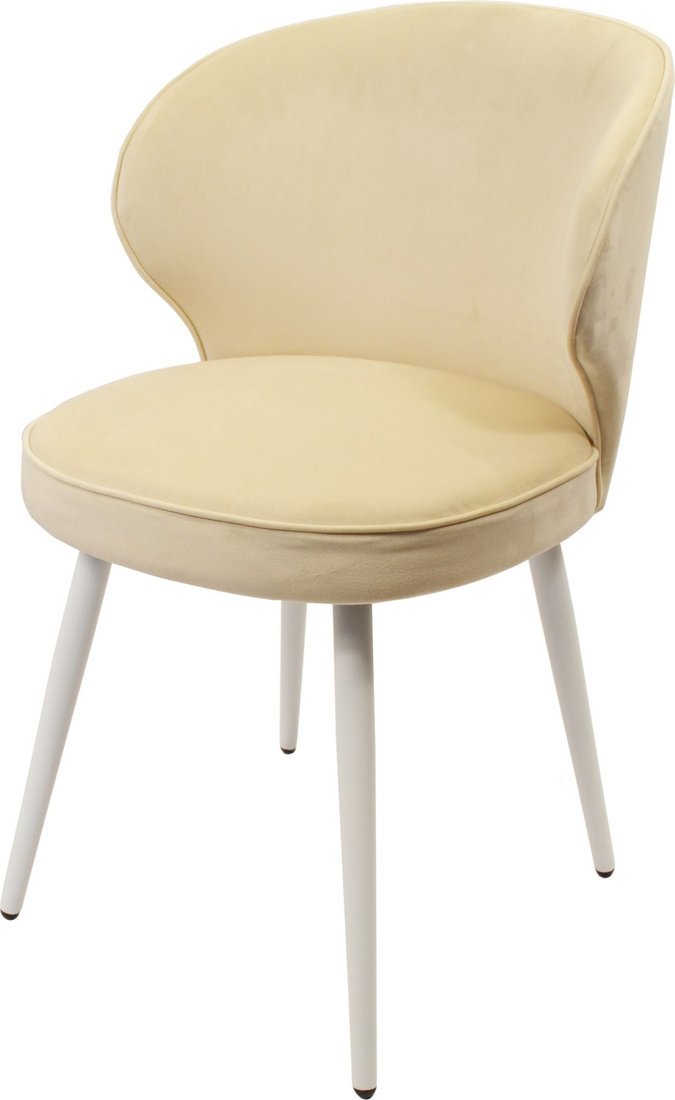 Мирабелла Осло Велюр (кремовый/белый) - фото