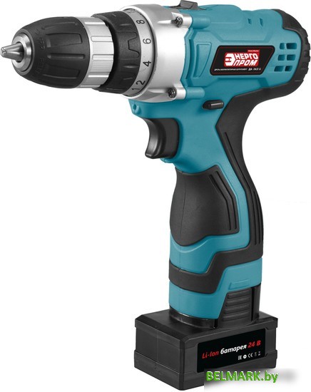 Дрель-шуруповерт ЭНЕРГОПРОМ Home Master ДА-24/2Li (с 2-мя АКБ, кейс) - фото