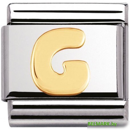 Звено для браслета NominatioN Буква G 030101/07 - фото2