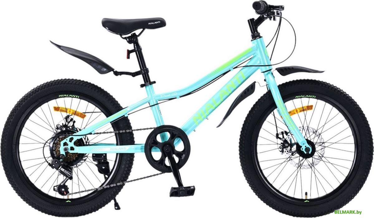 Детский велосипед Nialanti Pixel 1.0 MD 2025 (бирюзовый) - фото