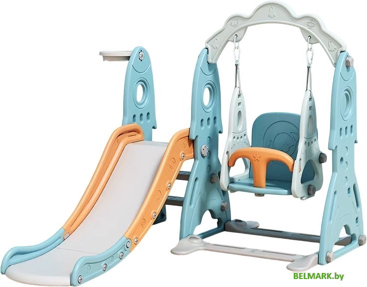 Горка Sundays Ракета RB-21017 (голубой) - фото