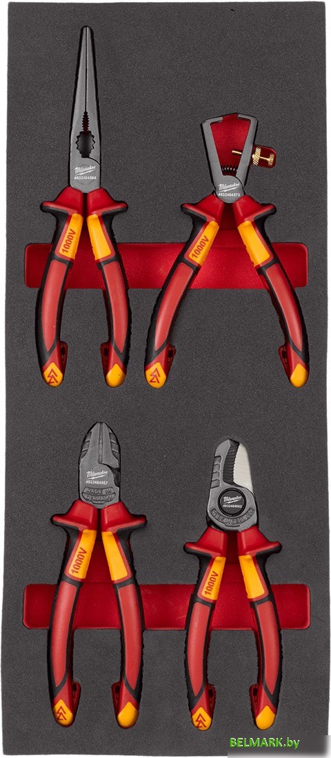 Набор пассатижей Milwaukee 4932493250 (4 предмета) - фото