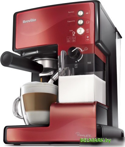 Рожковая помповая кофеварка Breville PrimaLATTE VCF046X - фото
