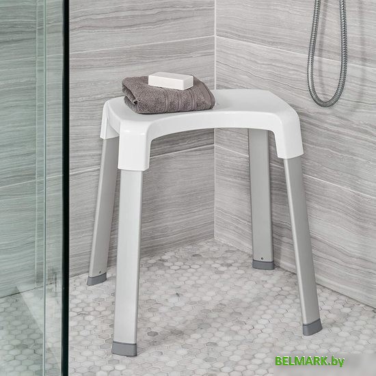 Стул для ванной комнаты Primanova Smart 3 M-BLP70095 (белый) - фото