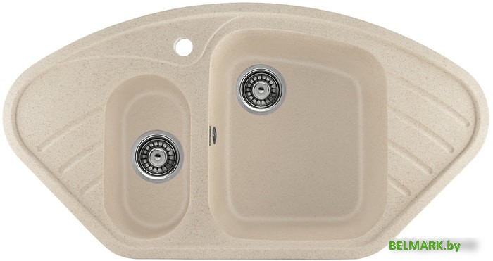 Кухонная мойка Gerhans E02 (бежевый) - фото