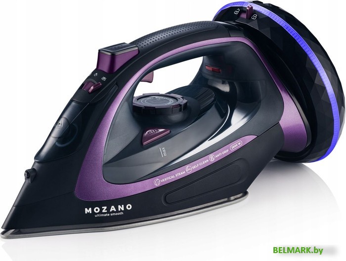 Утюг Mozano Ultimate Smooth (черный/фиолетовый) - фото