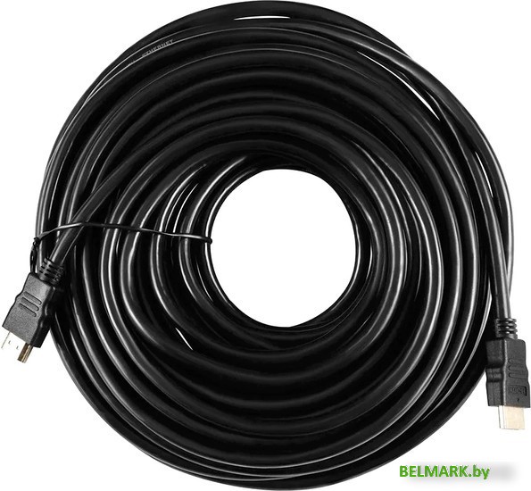 Кабель Buro BHP-HDMI-1.4-20 HDMI - HDMI (20 м, черный) - фото