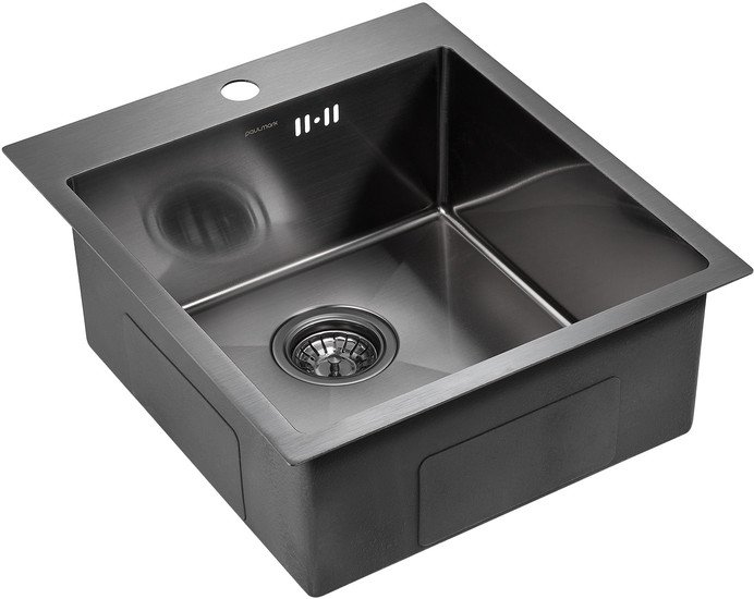 Кухонная мойка Paulmark Kroner 45 PM214551-GM - фото2