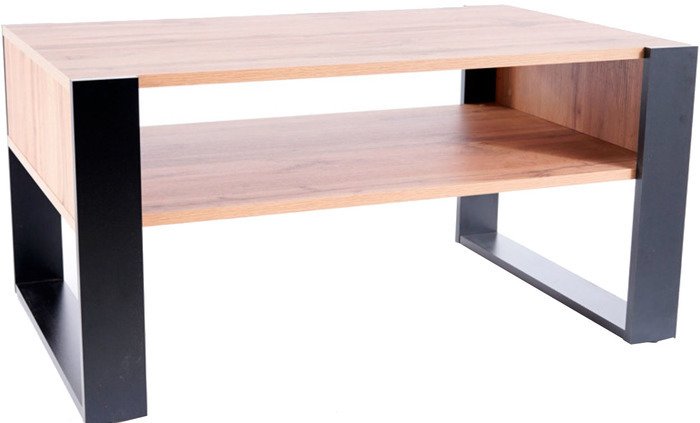 Журнальный столик Signal Gema GEMADWC (дуб вотан/черный) - фото