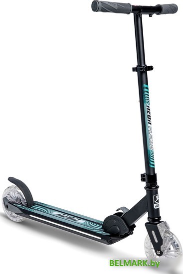 Двухколесный детский самокат Yvolution Neon Flash (с подсветкой) - фото