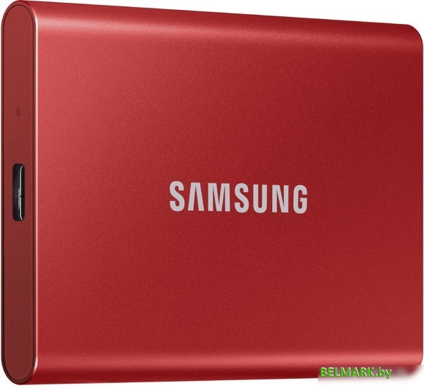 Внешний накопитель Samsung T7 500GB (красный) - фото2