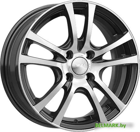 Литые диски SKAD Дели 15x6" 4x100мм DIA 54.1мм ET 48мм Алмаз - фото